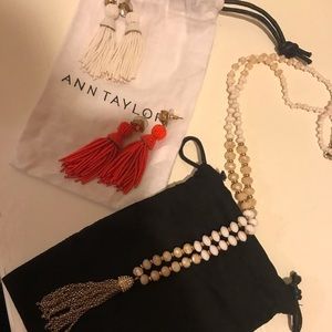 Ann Taylor Tassel Jewelry Collection.
